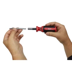 Screwdrivers & Nut Drivers Milwaukee 9-in-1 Torx Drive Multi-Bit Screwdriver -Tools Shop milwaukee multi bit screwdrivers 48 22 2133 66 1000
