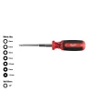 Screwdrivers & Nut Drivers Milwaukee 9-in-1 Metric Hex/Key Drive Multi-Bit Screwdriver -Tools Shop milwaukee multi bit screwdrivers 48 22 2136 64 1000