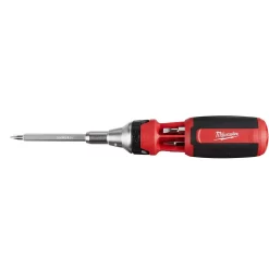 Screwdrivers & Nut Drivers Milwaukee 9-in-1 Square Drive Ratcheting Multi-Bit Screwdriver With 8-in-1 Compact Multi-Bit Screwdriver -Tools Shop milwaukee multi bit screwdrivers 48 22 2322 48 22 2130 1f 1000