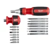 Screwdrivers & Nut Drivers Milwaukee 9-in-1 Square Drive Ratcheting Multi-Bit Screwdriver With 8-in-1 Compact Multi-Bit Screwdriver -Tools Shop milwaukee multi bit screwdrivers 48 22 2322 48 22 2130 64 1000