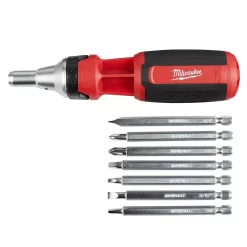 Screwdrivers & Nut Drivers Milwaukee 9-in-1 Square Drive Ratcheting Multi-Bit Screwdriver With 8-in-1 Compact Multi-Bit Screwdriver -Tools Shop milwaukee multi bit screwdrivers 48 22 2322 48 22 2130 c3 1000