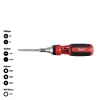 Screwdrivers & Nut Drivers Milwaukee 9-in-1 Square Drive Ratcheting Multi-Bit Screwdriver -Tools Shop milwaukee multi bit screwdrivers 48 22 2322 64 1000