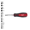 Screwdrivers & Nut Drivers Milwaukee 11-in-1 Multi-Tip Screwdriver With ECX Driver Bits -Tools Shop milwaukee multi bit screwdrivers 48 22 2760 64 1000