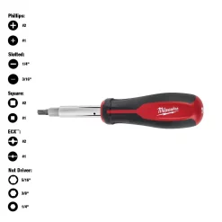 Screwdrivers & Nut Drivers Milwaukee 11-in-1 Multi-Tip Screwdriver With ECX Driver Bits