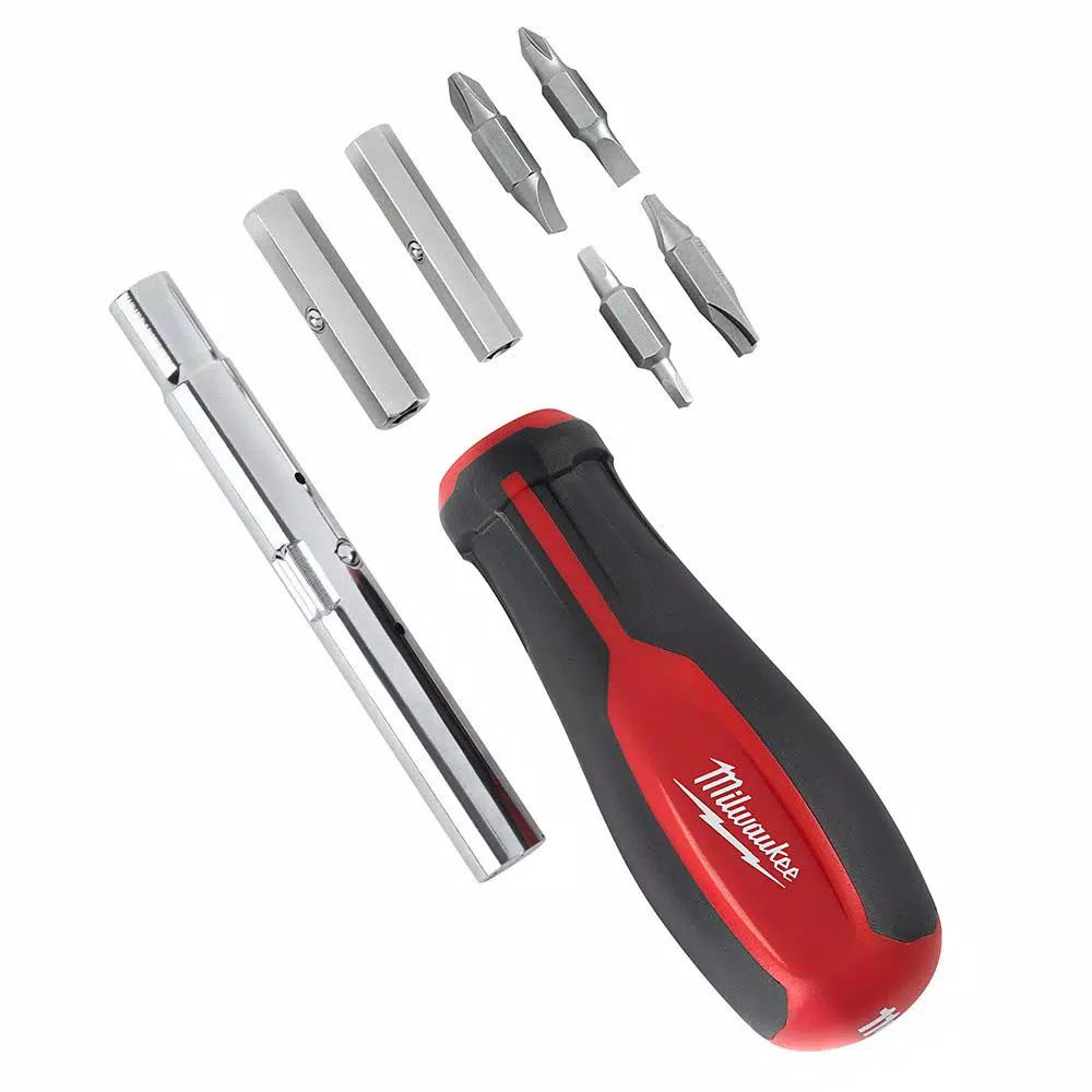 Screwdrivers & Nut Drivers Milwaukee 11-in-1 Multi-Tip Screwdriver With ECX Driver Bits 8 Screwdrivers & Nut Drivers Milwaukee 11-in-1 Multi-Tip Screwdriver With ECX Driver Bits - Image 6