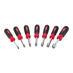 Screwdrivers & Nut Drivers Milwaukee Metric Hollow Shaft Nut Driver Set (7-Piece) -Tools Shop milwaukee nut driver sets 48 22 2417 c3 1000