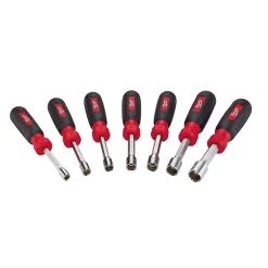 Screwdrivers & Nut Drivers Milwaukee SAE HollowCore Nut Driver Set (7-Piece) -Tools Shop milwaukee nut driver sets 48 22 2507 4f 1000