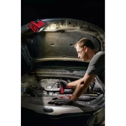 Fastening Tools Milwaukee M12 12-Volt Lithium-Ion Cordless Rivet Tool Kit With (2) 1.5Ah Batteries, Charger And 1000 Lumens M12 Flood Light -Tools Shop milwaukee rivet tools 2550 22 2364 20 1d 1000