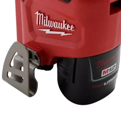 Fastening Tools Milwaukee M12 12-Volt Lithium-Ion Cordless Rivet Tool Kit With (2) 1.5Ah Batteries, Charger And 1000 Lumens M12 Flood Light -Tools Shop milwaukee rivet tools 2550 22 2364 20 66 1000
