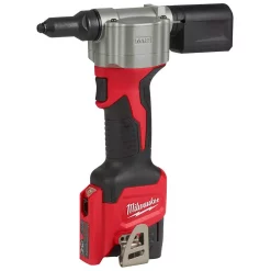Fastening Tools Milwaukee M12 12-Volt Lithium-Ion Cordless Rivet Tool Kit With (2) 1.5Ah Batteries And Charger And M12 Rotary Tool -Tools Shop milwaukee rivet tools 2550 22 2460 20 4f 1000