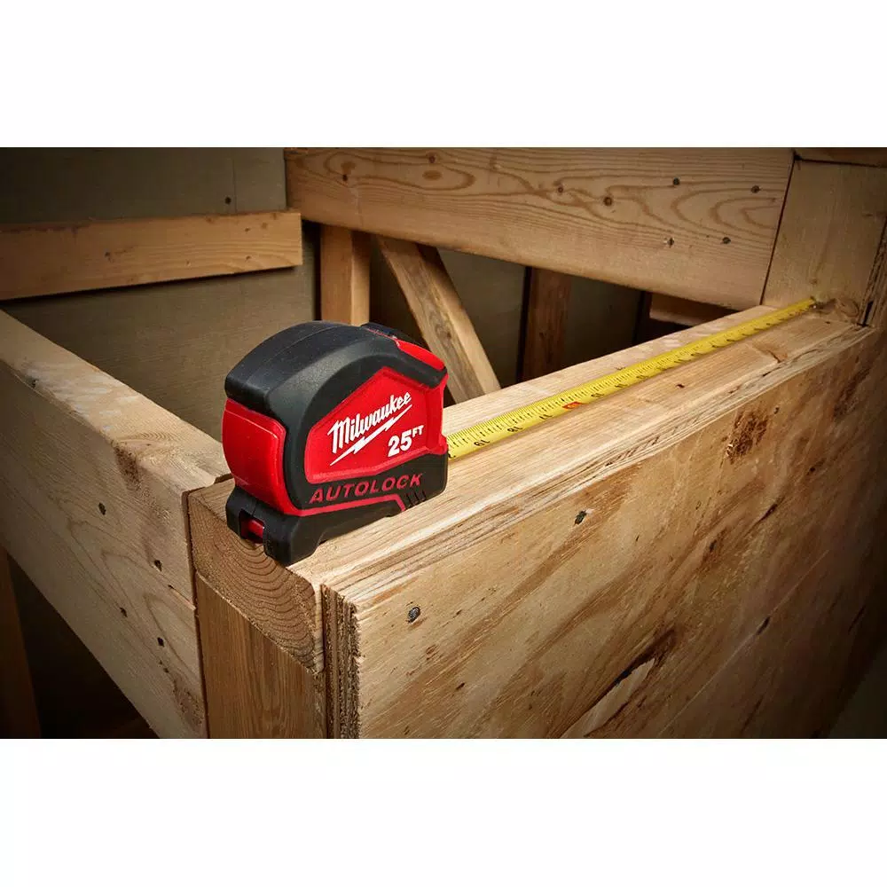 Cutting Tools Milwaukee Jobsite Straight Scissors W/ 25 Ft. Compact Tape Measure 6 Cutting Tools Milwaukee Jobsite Straight Scissors W/ 25 Ft. Compact Tape Measure - Image 4