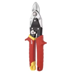 Cutting Tools Milwaukee 9 In. Straight-Cut Bulldog Snips -Tools Shop milwaukee snips 48 22 4500 a0 1000