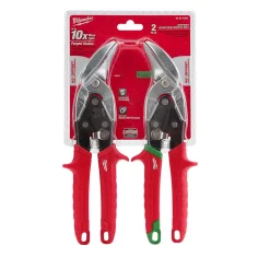 Cutting Tools Milwaukee Left And Right Offset Aviation Snips (2-Pack)