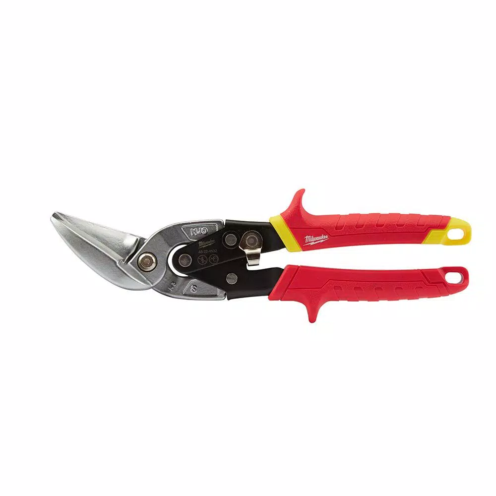Cutting Tools Milwaukee 10 In. Straight-Cut Offset Aviation Snips 9 Cutting Tools Milwaukee 10 In. Straight-Cut Offset Aviation Snips - Image 7