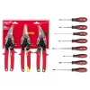 Cutting Tools Milwaukee Straight-Cut Offset Aviation Snip (3-Pack) With Screwdriver Set (8-Piece) 2 Cutting Tools Milwaukee Straight-Cut Offset Aviation Snip (3-Pack) With Screwdriver Set (8-Piece) -Tools Shop milwaukee snips 48 22 4533 48 22 2718 64 1000