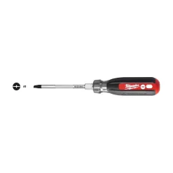 Screwdrivers & Nut Drivers Milwaukee 4 In. #1 ECX Screwdriver With Cushion Grip