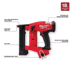 Fastening Tools Milwaukee M18 FUEL 1/4 In. 18-Volt 18-Gauge Lithium-Ion Brushless Narrow Crown Stapler And Clear Performance Safety Glasses 15 Fastening Tools Milwaukee M18 FUEL 1/4 In. 18-Volt 18-Gauge Lithium-Ion Brushless Narrow Crown Stapler And Clear Performance Safety Glasses -Tools Shop milwaukee staple guns 2749 20 48 73 2020 40 1000