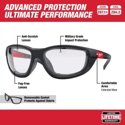 Fastening Tools Milwaukee M18 FUEL 1/4 In. 18-Volt 18-Gauge Lithium-Ion Brushless Narrow Crown Stapler And Clear Performance Safety Glasses 16 Fastening Tools Milwaukee M18 FUEL 1/4 In. 18-Volt 18-Gauge Lithium-Ion Brushless Narrow Crown Stapler And Clear Performance Safety Glasses -Tools Shop milwaukee staple guns 2749 20 48 73 2020 a0 1000
