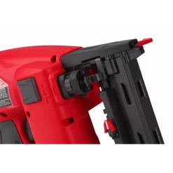Fastening Tools Milwaukee M18 FUEL 18-Volt Lithium-Ion Brushless Cordless 18-Gauge 1/4 In. Narrow Crown Stapler Kit W/ Battery 2Ah, Charger & Bag -Tools Shop milwaukee staple guns 2749 21ct 1d 1000