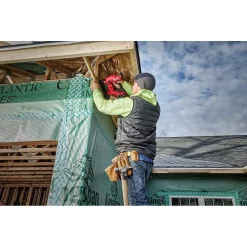 Fastening Tools Milwaukee M18 FUEL 18-Volt Lithium-Ion Brushless Cordless 18-Gauge 1/4 In. Narrow Crown Stapler Kit W/ Battery 2Ah, Charger & Bag -Tools Shop milwaukee staple guns 2749 21ct 4f 1000