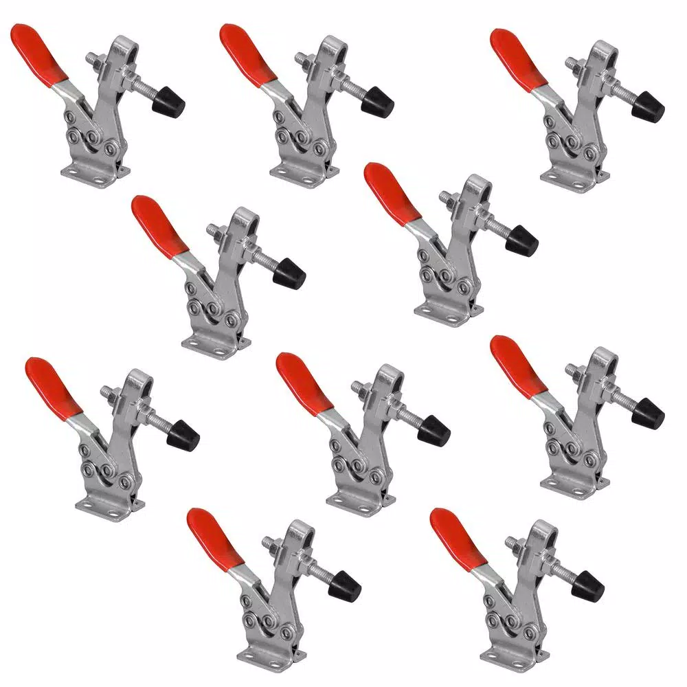 Fastening Tools POWERTEC 500 Lbs. Horizontal Quick-Release Toggle Clamp (10-Pack) 3 Fastening Tools POWERTEC 500 Lbs. Horizontal Quick-Release Toggle Clamp (10-Pack)