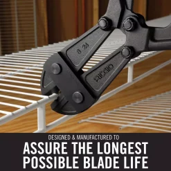 Cutting Tools RIDGID S24 24 In. Heavy-Duty Bolt Cutter -Tools Shop ridgid bolt cutters 14223 d4 1000