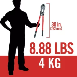Cutting Tools RIDGID 30 In. Model S30 Heavy-Duty Bolt Cutter 17 Cutting Tools RIDGID 30 In. Model S30 Heavy-Duty Bolt Cutter -Tools Shop ridgid bolt cutters 14228 77 1000