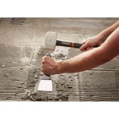 Hammers RIDGID 16 Oz. Rubber Mallet With Pro-Hinge Stabilizing Knee Pads 13 Hammers RIDGID 16 Oz. Rubber Mallet With Pro-Hinge Stabilizing Knee Pads -Tools Shop ridgid mallets ft7007 ft7001 31 1000