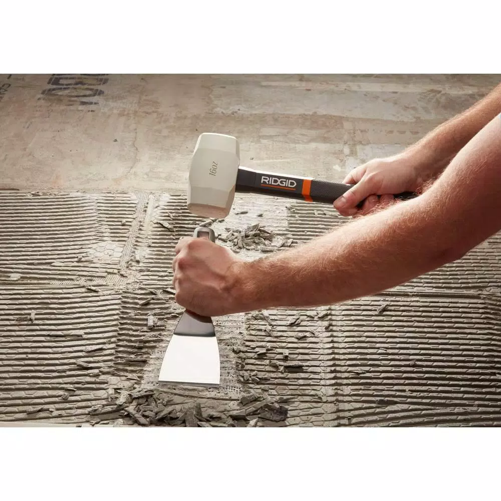 Hammers RIDGID 16 Oz. Rubber Mallet With Pro-Hinge Stabilizing Knee Pads 8 Hammers RIDGID 16 Oz. Rubber Mallet With Pro-Hinge Stabilizing Knee Pads - Image 6