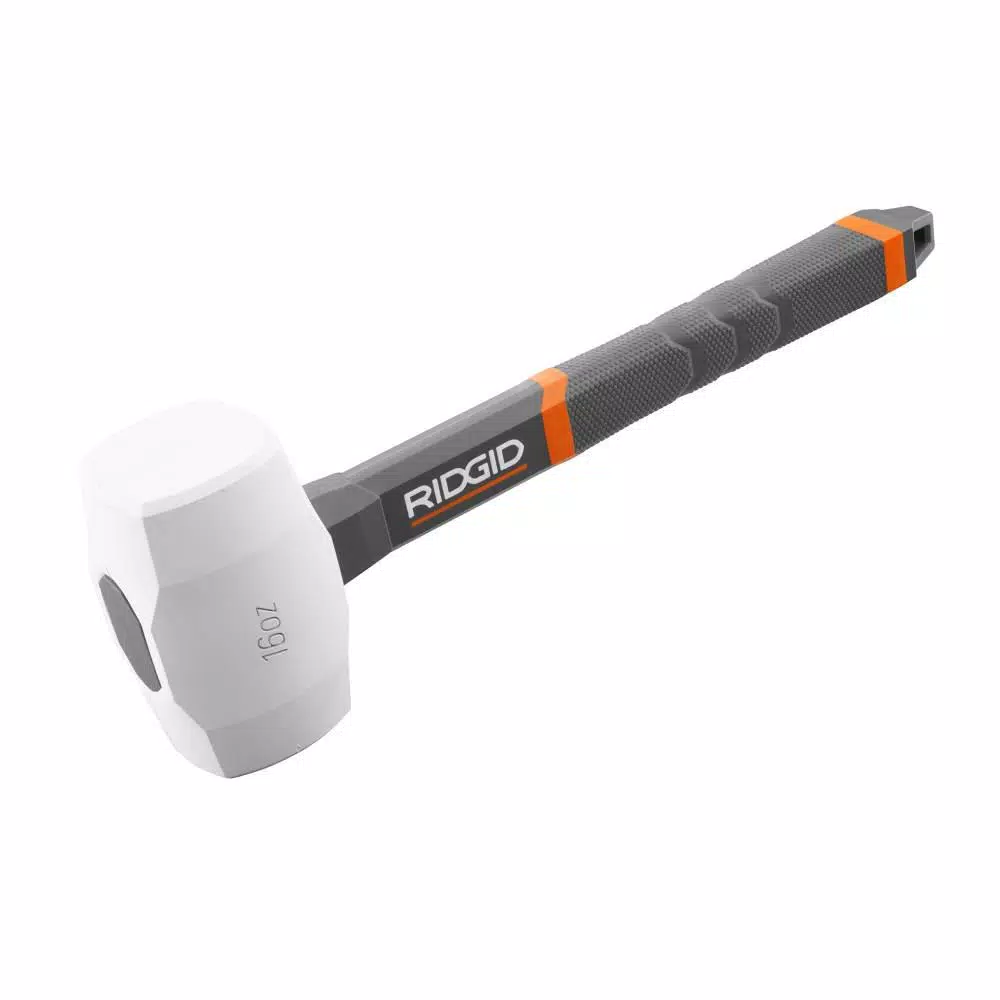 Hammers RIDGID 16 Oz. Rubber Mallet With Pro-Hinge Stabilizing Knee Pads 5 Hammers RIDGID 16 Oz. Rubber Mallet With Pro-Hinge Stabilizing Knee Pads - Image 3