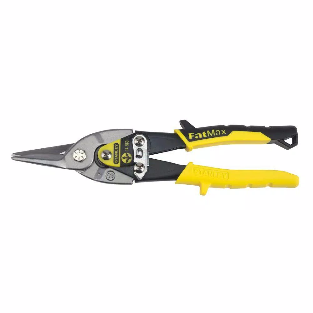 Cutting Tools Stanley 10 In. FatMax Straight Cut Compound Action Aviation Snip 3 Cutting Tools Stanley 10 In. FatMax Straight Cut Compound Action Aviation Snip