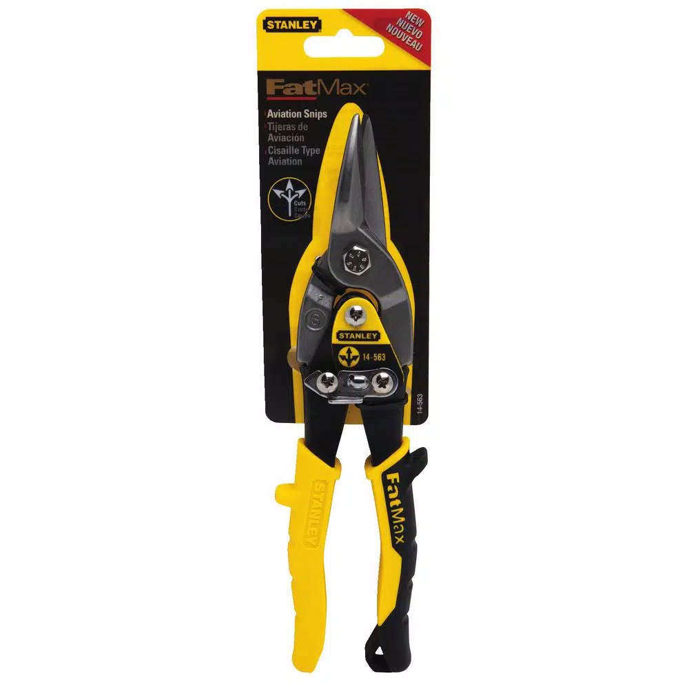 Cutting Tools Stanley 10 In. FatMax Straight Cut Compound Action Aviation Snip 4 Cutting Tools Stanley 10 In. FatMax Straight Cut Compound Action Aviation Snip - Image 2