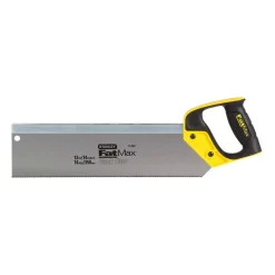 Cutting Tools Stanley 14 In. Back Saw With Rubber Handle