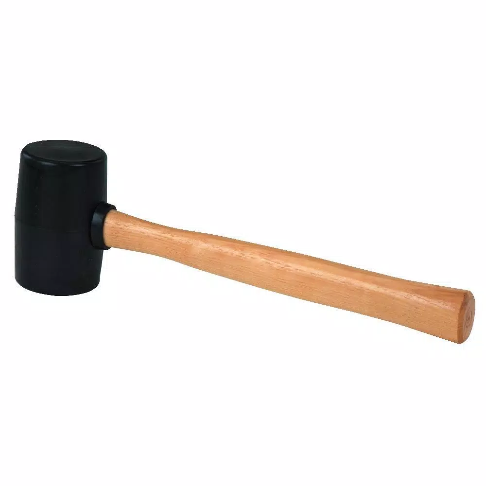 Hammers Stanley 18 Oz. 13.5 In. Rubber Mallet W/ Wood Handle 4 Hammers Stanley 18 Oz. 13.5 In. Rubber Mallet W/ Wood Handle - Image 2