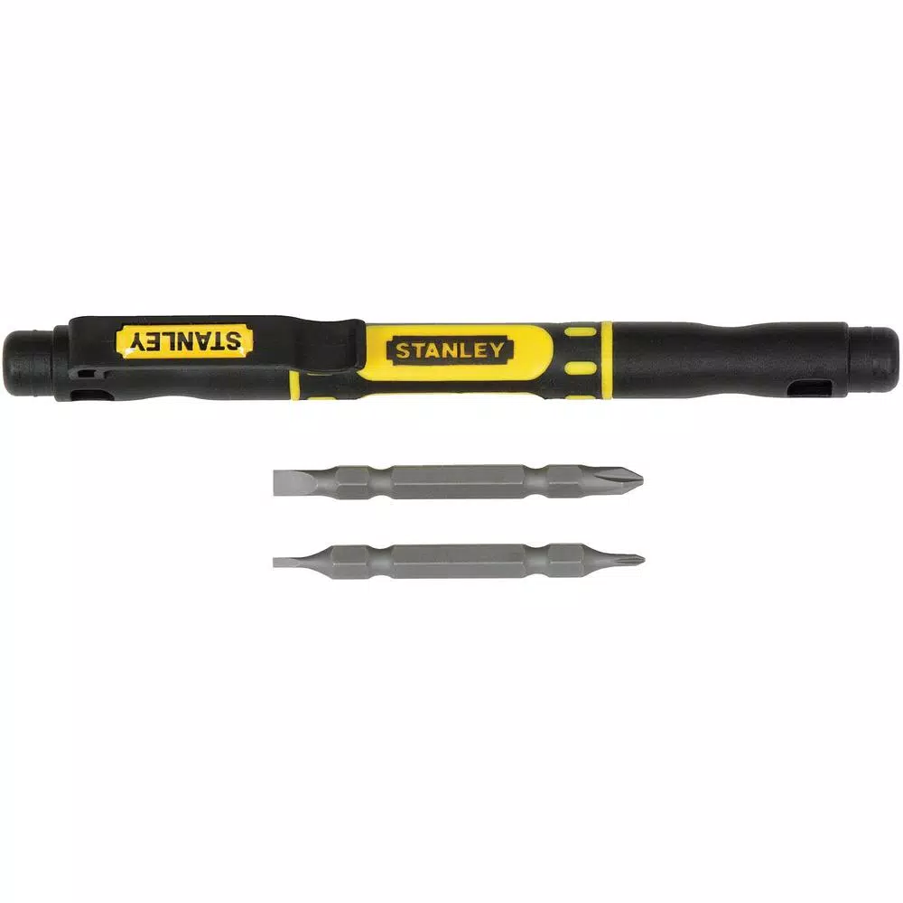 Screwdrivers & Nut Drivers Stanley 4-in-1 Pocket Screwdriver 3 Screwdrivers & Nut Drivers Stanley 4-in-1 Pocket Screwdriver