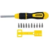 Screwdrivers & Nut Drivers Stanley 3 In. Multi-Bit Ratcheting Screwdriver