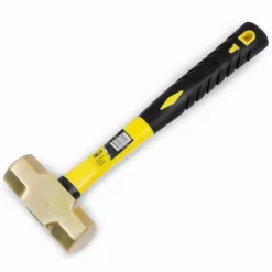 Hammers Stark 3 Lbs. Brass Sledge Hammer With Fiberglass Handle -Tools Shop stark sledge hammers 15161 h 4f 1000