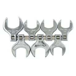 Wrenches SUNEX TOOLS 1/2 In. Drive Jumbo Metric Crowfoot Wrench Set (7-Piece)