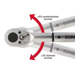 Wrenches SUNEX TOOLS 3/4 In. Drive 48T Torque Wrench (110-600 Ft.-lbs.) -Tools Shop sunex tools torque wrenches 40600 4f 1000
