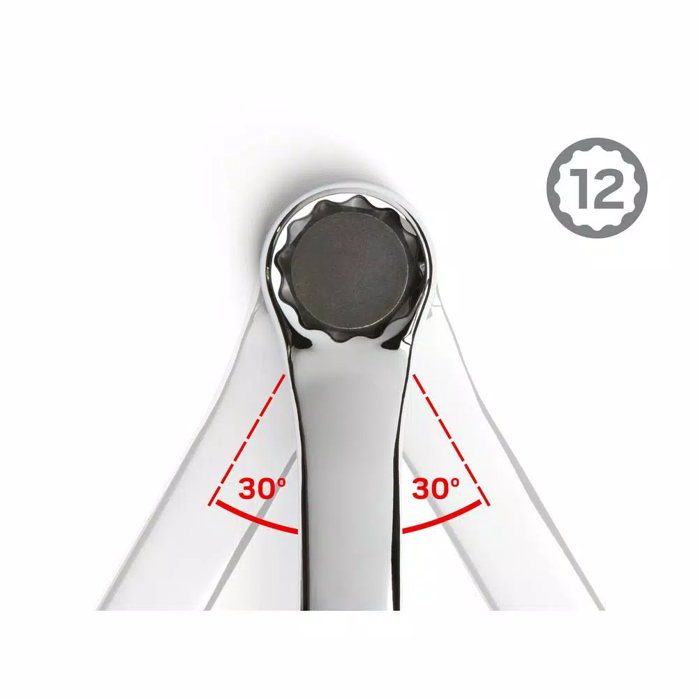 Wrenches TEKTON 16 Mm X 18 Mm 45° Offset Box End Wrench 6 Wrenches TEKTON 16 Mm X 18 Mm 45° Offset Box End Wrench - Image 4