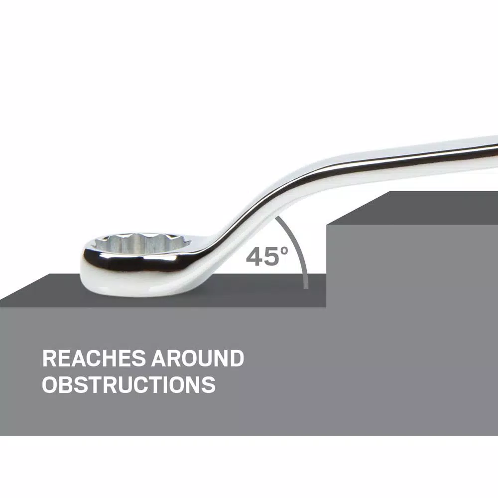 Wrenches TEKTON 16 Mm X 18 Mm 45° Offset Box End Wrench 5 Wrenches TEKTON 16 Mm X 18 Mm 45° Offset Box End Wrench - Image 3