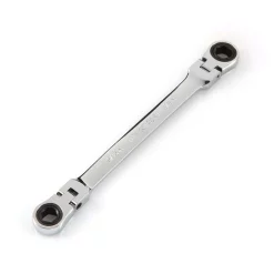 Wrenches TEKTON 5/16 In. X 3/8 In. Flex-Head Ratcheting Box End Wrench