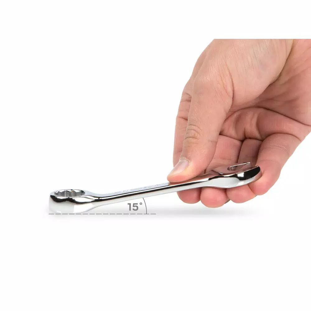 Wrenches TEKTON 5/8 In. Stubby Combination Wrench 5 Wrenches TEKTON 5/8 In. Stubby Combination Wrench - Image 3