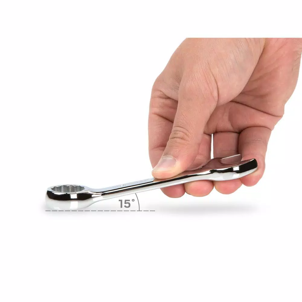 Wrenches TEKTON 18 Mm Stubby Combination Wrench 5 Wrenches TEKTON 18 Mm Stubby Combination Wrench - Image 3