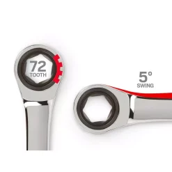 Wrenches TEKTON 1/2 In. Stubby Ratcheting Combination Wrench -Tools Shop tekton combination wrenches wrn50010 4f 1000