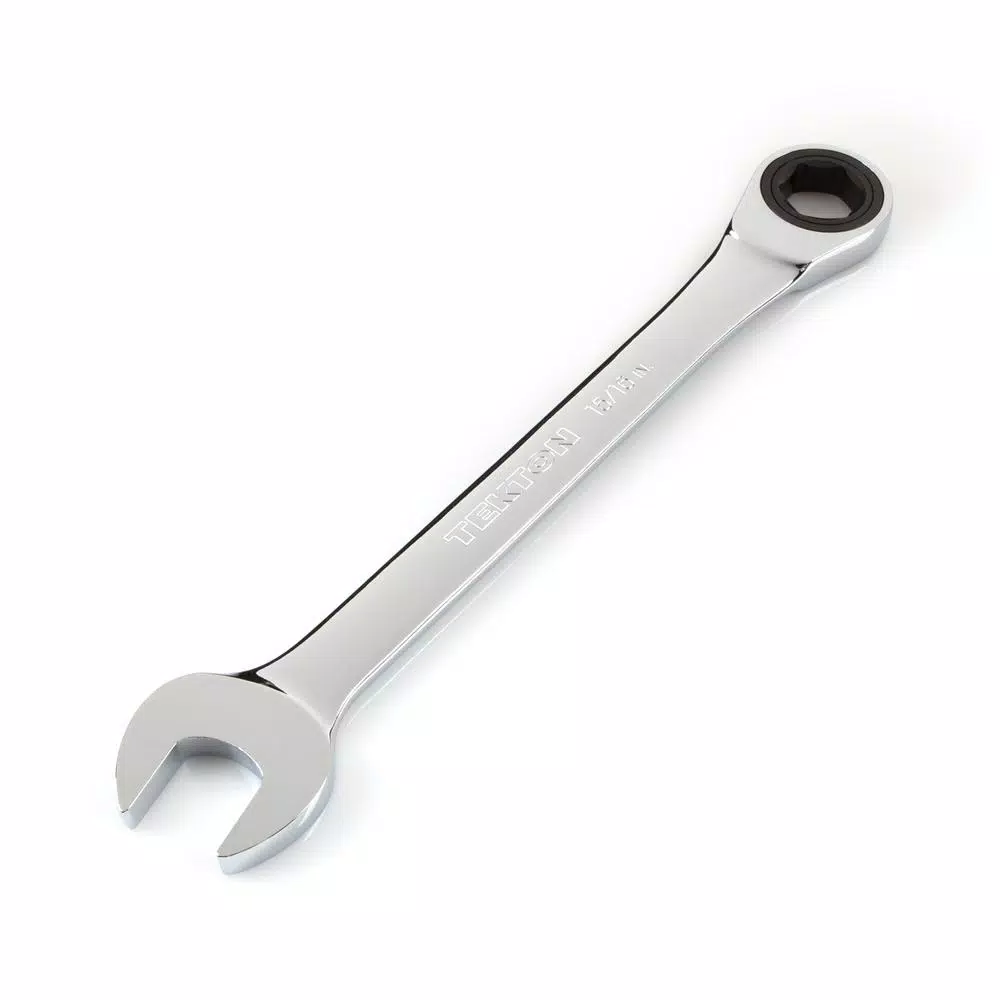 Wrenches TEKTON 15/16 In. Ratcheting Combination Wrench 3 Wrenches TEKTON 15/16 In. Ratcheting Combination Wrench