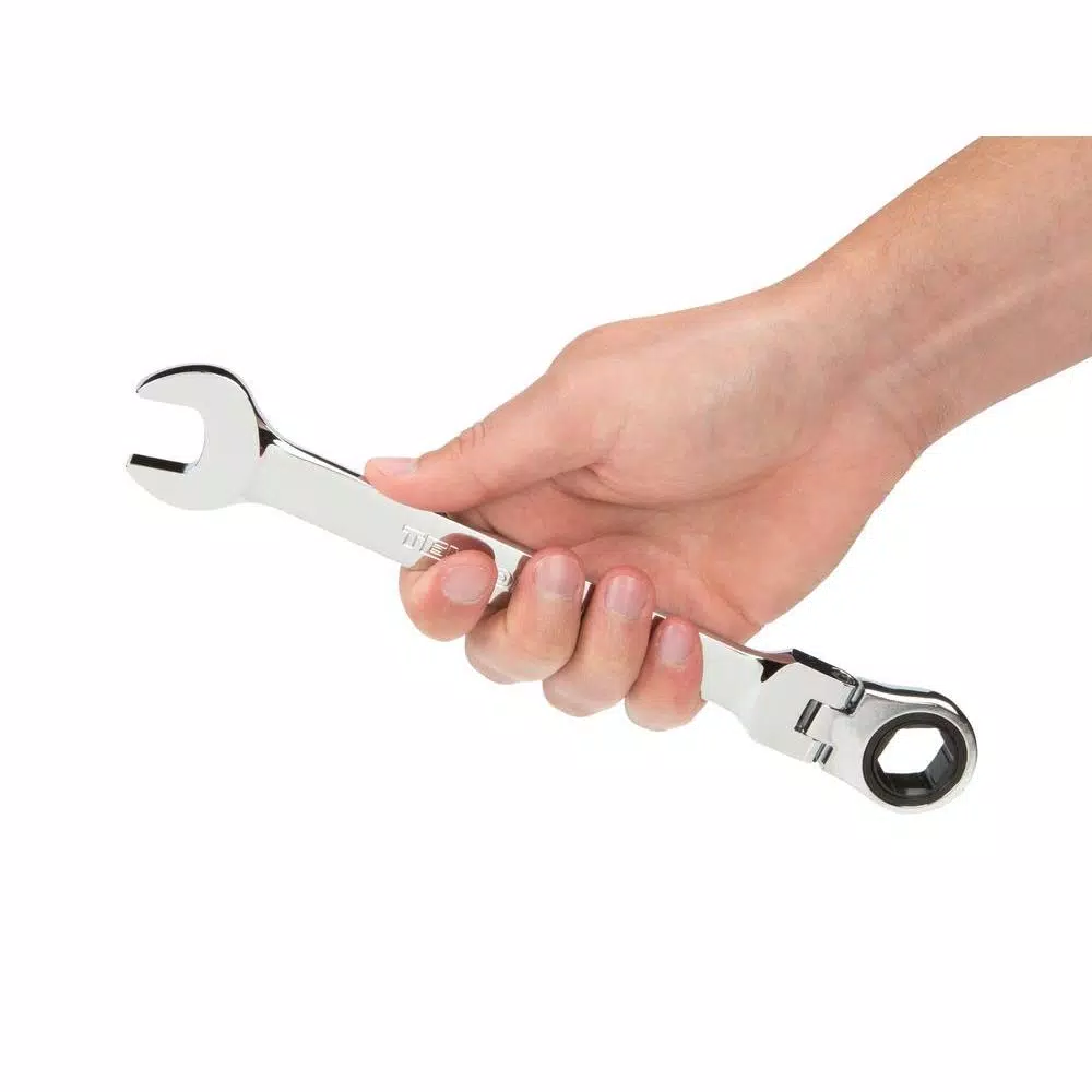 Wrenches TEKTON 3/4 In. Flex-Head Ratcheting Combination Wrench 4 Wrenches TEKTON 3/4 In. Flex-Head Ratcheting Combination Wrench - Image 2