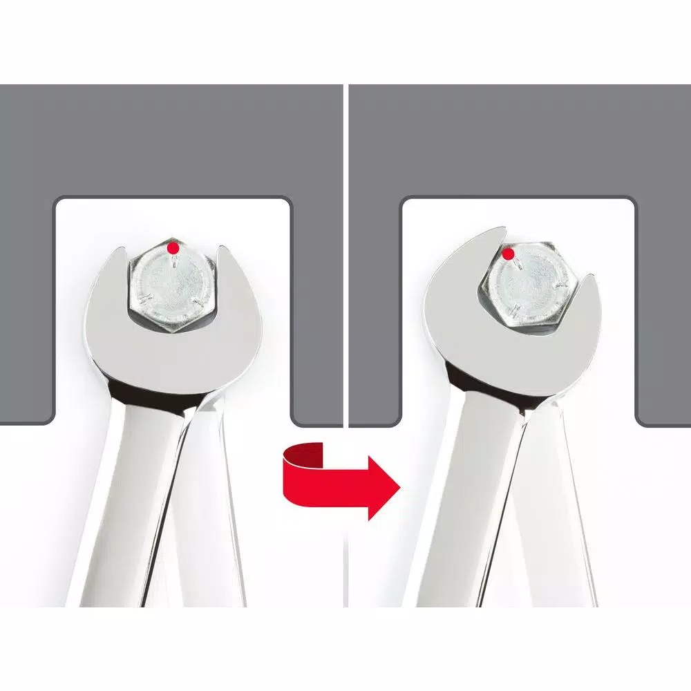 Wrenches TEKTON 15/16 In. Flex-Head Ratcheting Combination Wrench 11 Wrenches TEKTON 15/16 In. Flex-Head Ratcheting Combination Wrench - Image 9