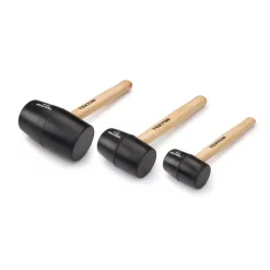 Hammers TEKTON 8, 16, 32 Oz. Wood Handle Rubber Mallet Set (3-Piece) -Tools Shop tekton mallets 30508 c3 1000