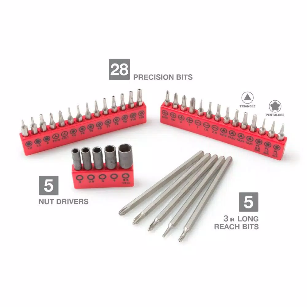 Screwdrivers & Nut Drivers TEKTON Tech Rescue Kit (46-Piece) 6 Screwdrivers & Nut Drivers TEKTON Tech Rescue Kit (46-Piece) - Image 4